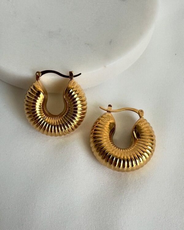 Bold Aura Hoops