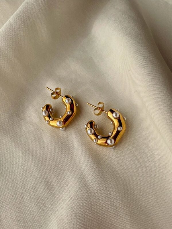 Golden Grace Hoops