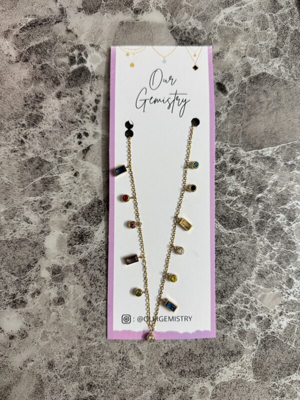 Multi Spark Necklace